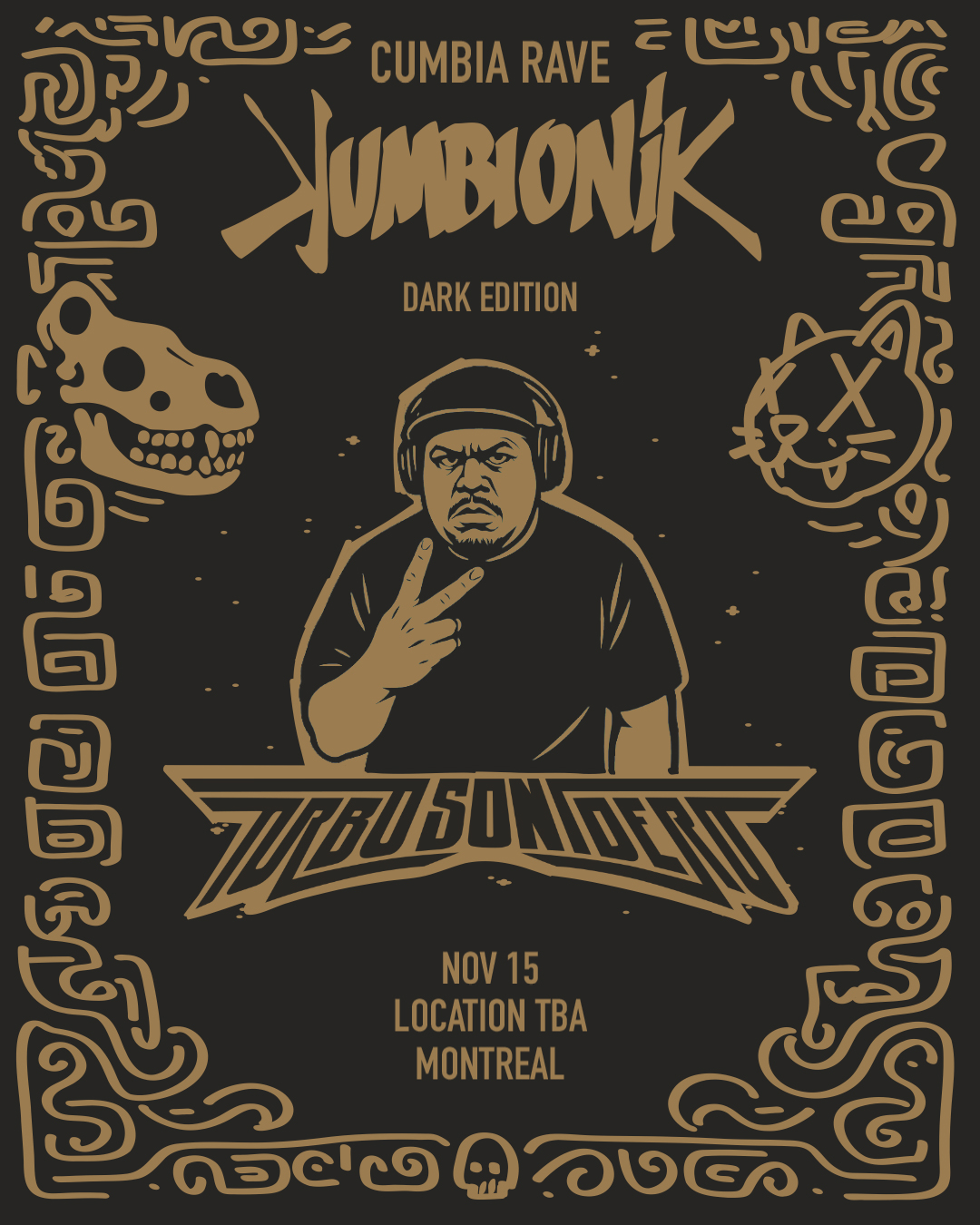 Kumbionik: Dark Edition flyer 2
