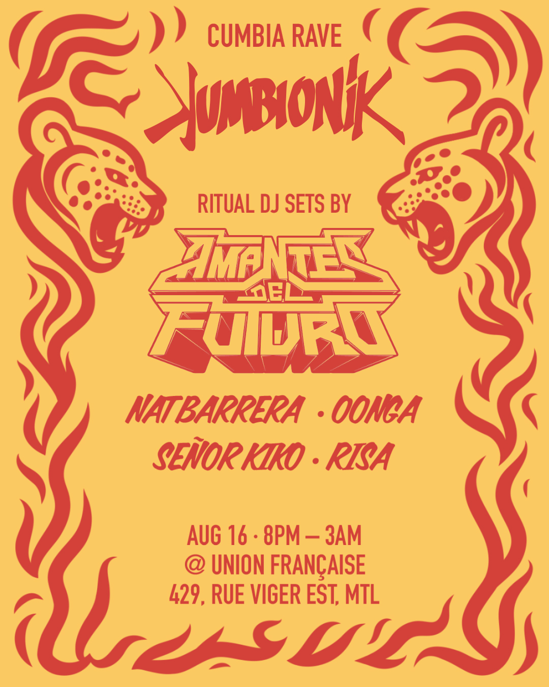 Kumbionik: Amantes del Futuro flyer 1