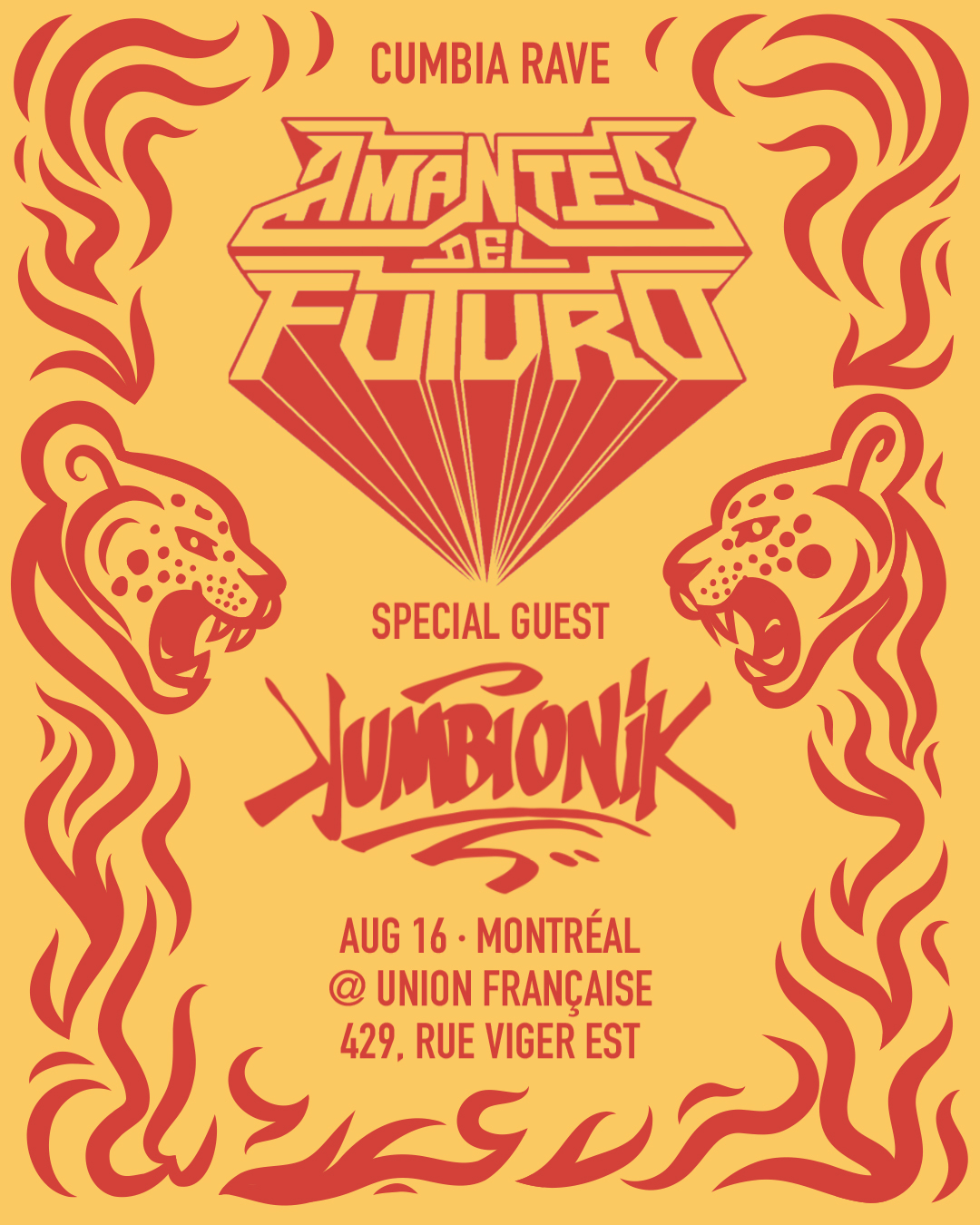 Kumbionik: Amantes del Futuro flyer 2